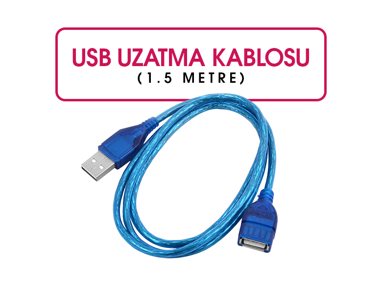 USB Uzatma Kablosu (1.5 Metre)